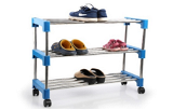 SR01 Shoes stand steel blue